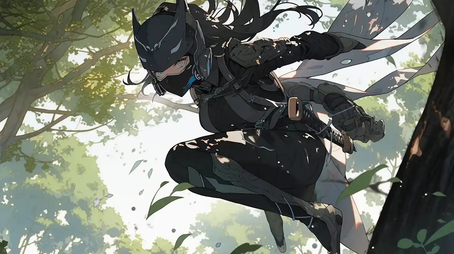 Ninjas are able to jump between shadows